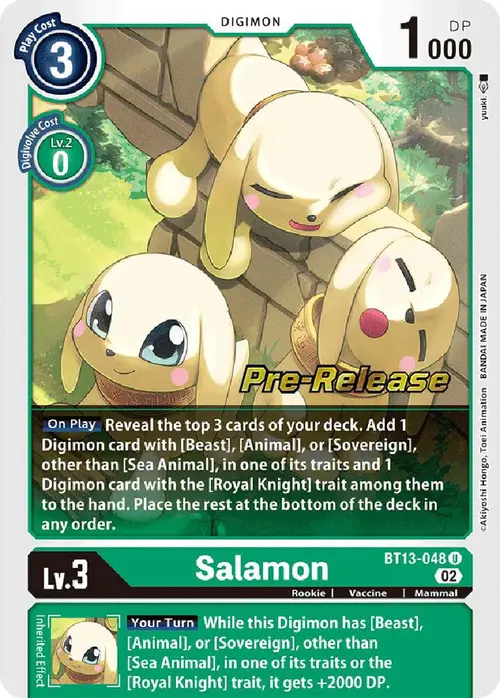 Salamon card art
