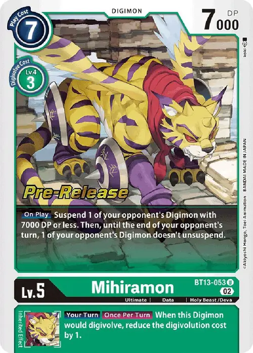 Mihiramon card art