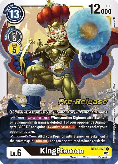 KingEtemon card art