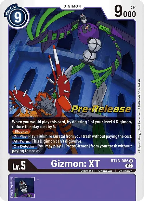 Gizmon: XT card art