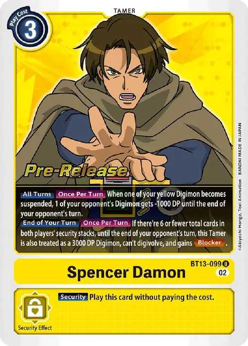 Spencer Damon card art