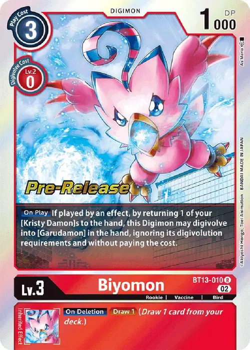 Biyomon card art