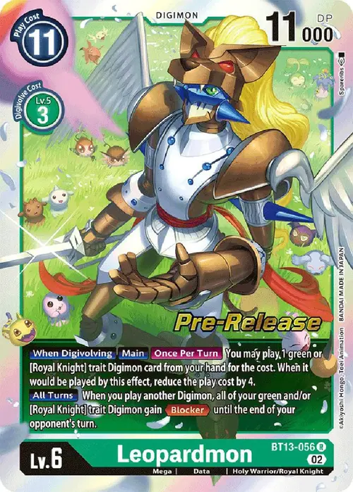 Leopardmon card art
