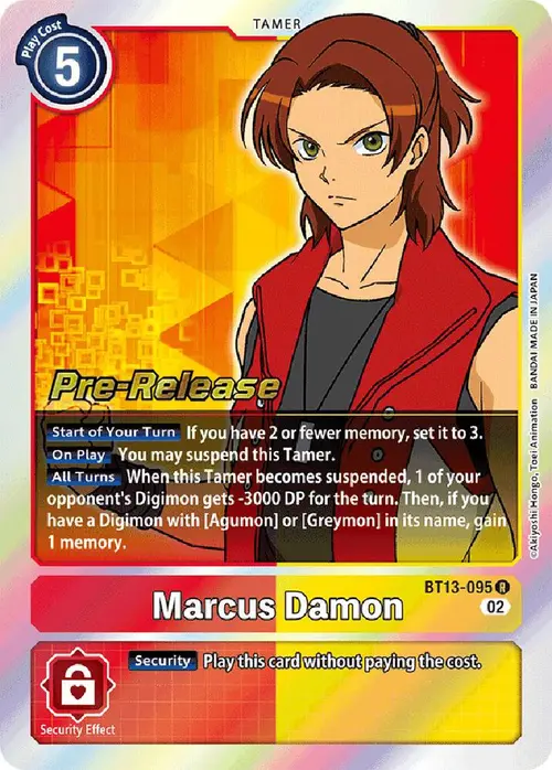 Marcus Damon card art