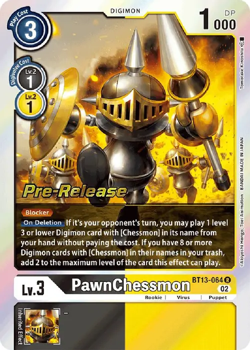 PawnChessmon - BT13-064 card art