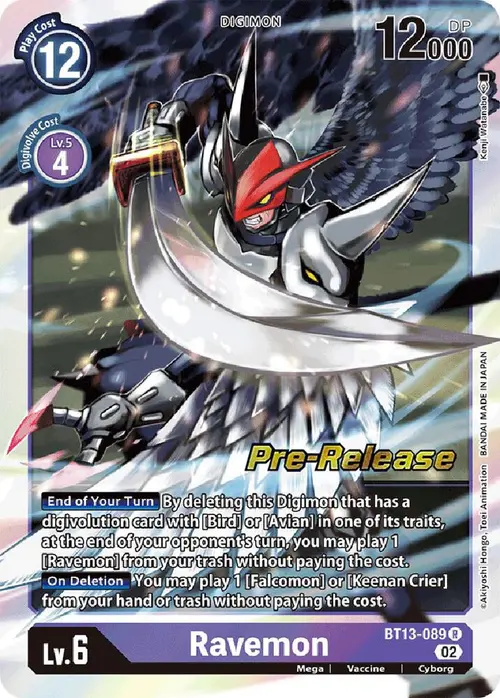 Ravemon card art