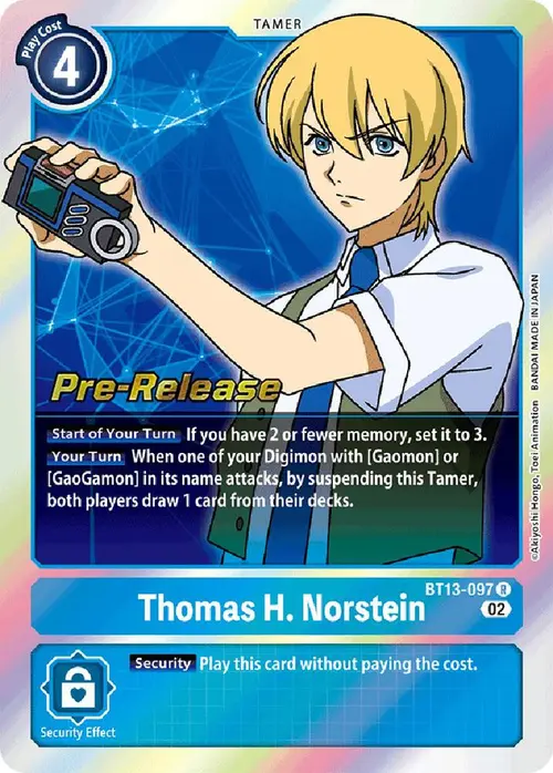 Thomas H. Norstein card art