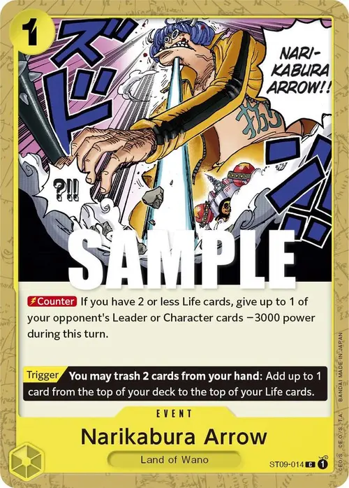 Narikabura Arrow card art
