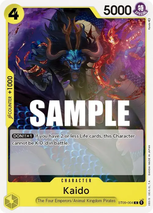 Kaido card art