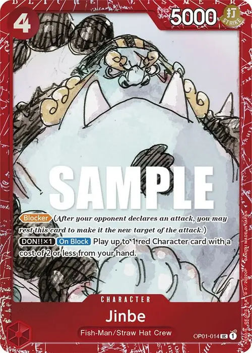 Jinbe (Premium Card Collection -ONE PIECE FILM RED Edition-) card art