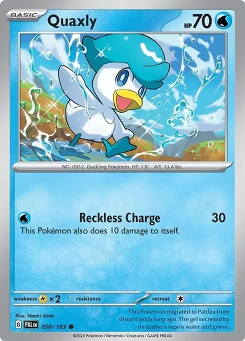 Quaxly - 050/193 (Summer 2023 Collector Chest) card art