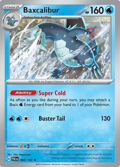 Baxcalibur card art