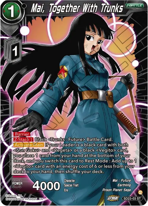 Mai, Together With Trunks card art