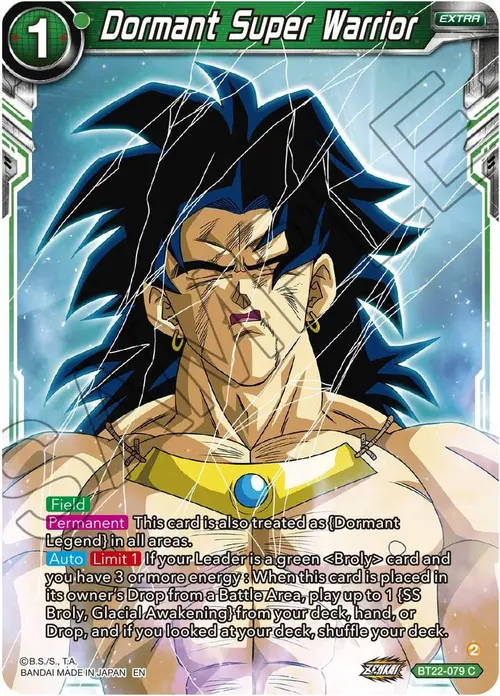 Dormant Super Warrior card art