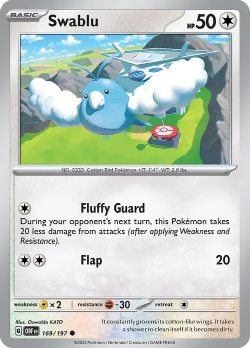 Swablu card art