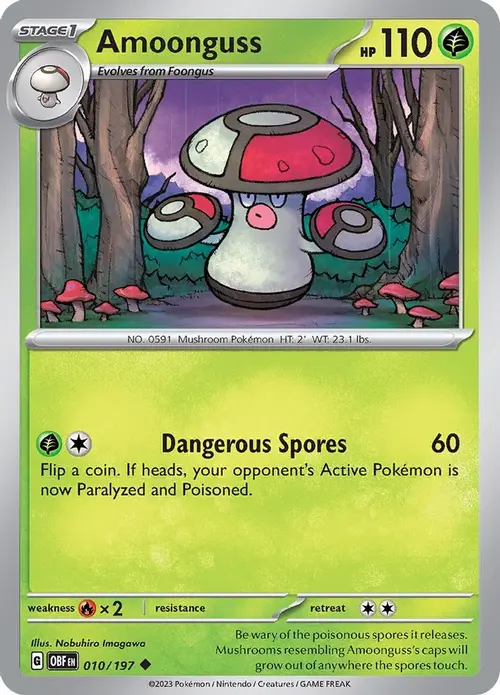 Amoonguss card art