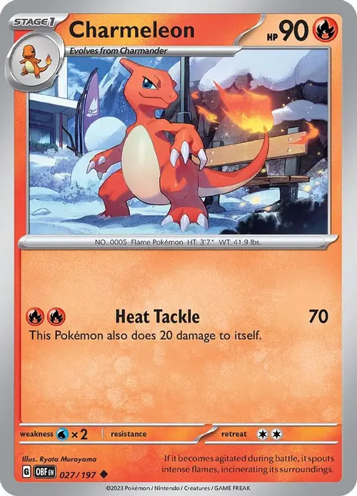 Charmeleon card art