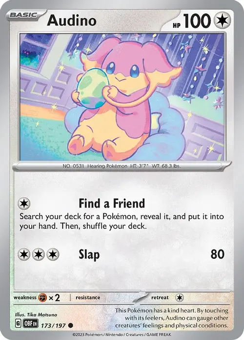 Audino card art