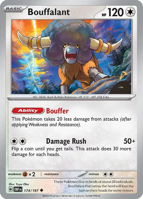 Bouffalant card art