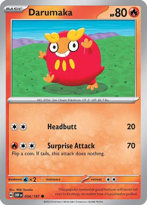 Darumaka card art