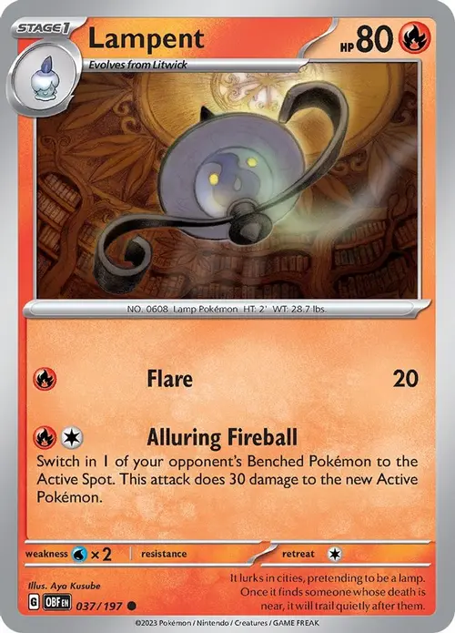 Lampent card art