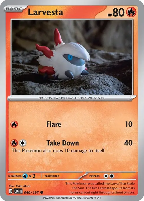 Larvesta card art