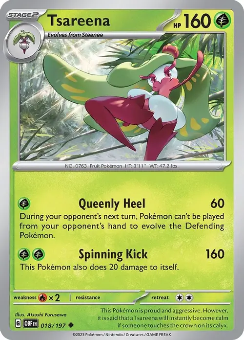 Tsareena card art