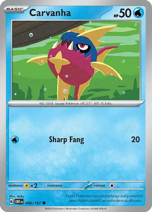 Carvanha card art