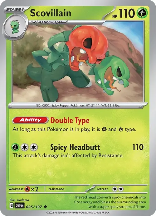 Scovillain card art