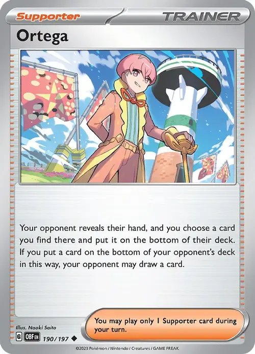 Ortega card art