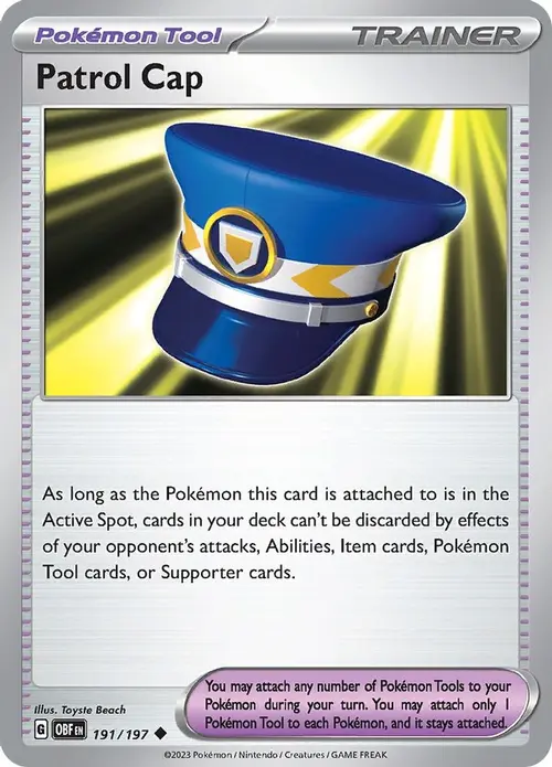 Patrol Cap card art