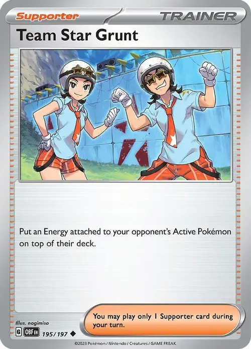 Team Star Grunt card art