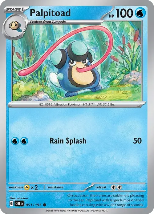 Palpitoad card art