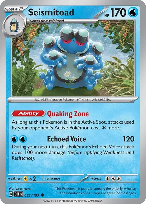 Seismitoad card art