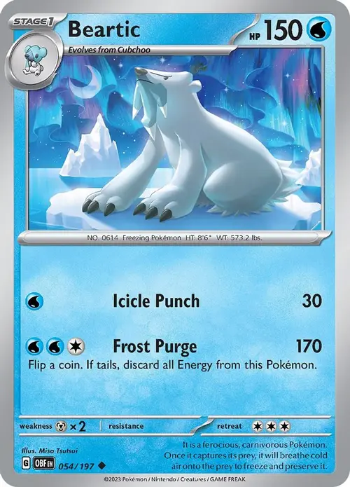 Beartic card art