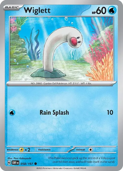 Wiglett card art