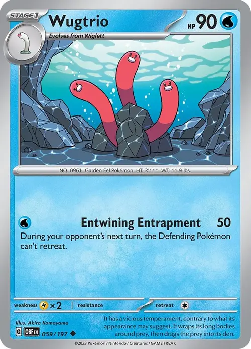 Wugtrio card art