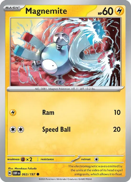Magnemite card art