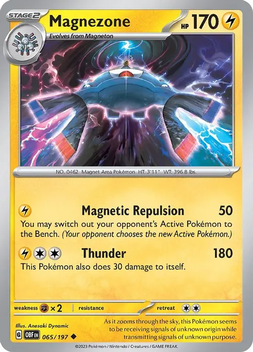 Magnezone card art