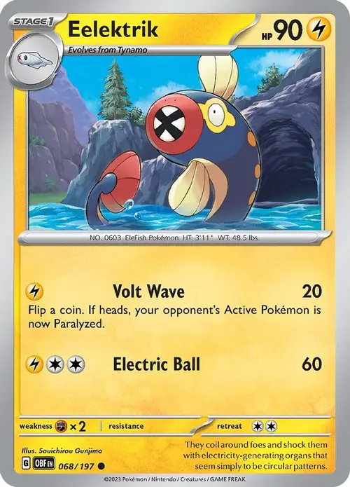 Eelektrik card art