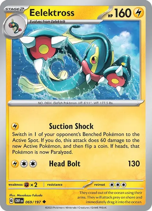 Eelektross card art