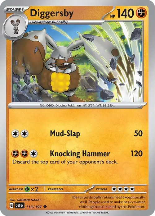 Diggersby card art