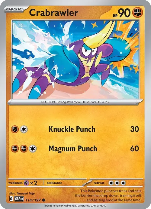 Crabrawler card art