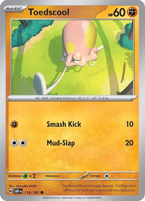 Toedscool card art