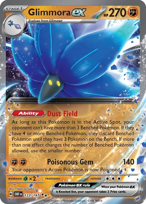 Glimmora ex card art