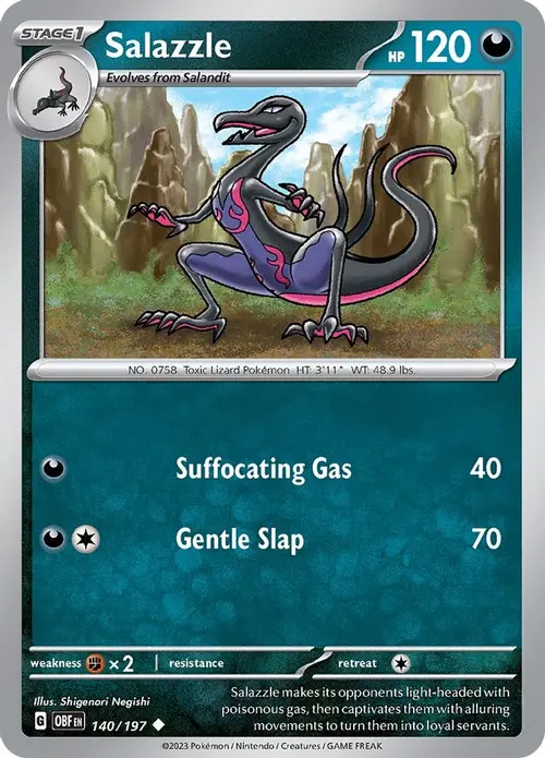 Salazzle card art