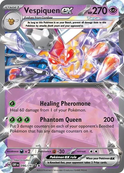 Vespiquen ex card art