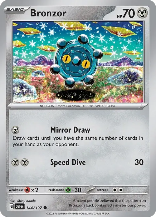 Bronzor card art
