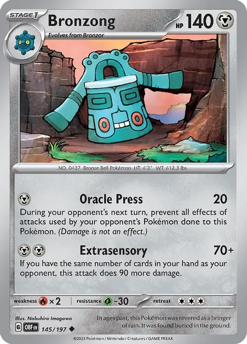Bronzong card art