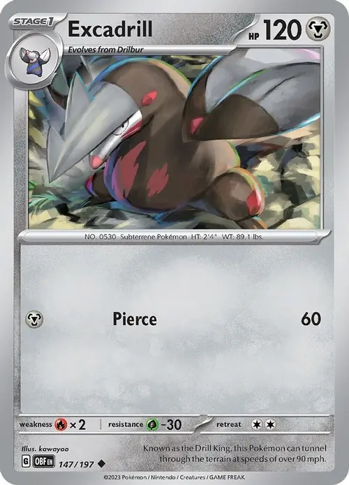 Excadrill card art